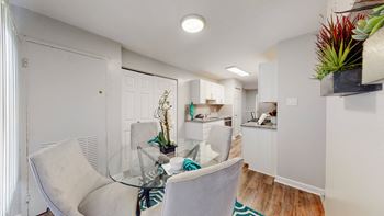 Sun-filled breakfast nooks
